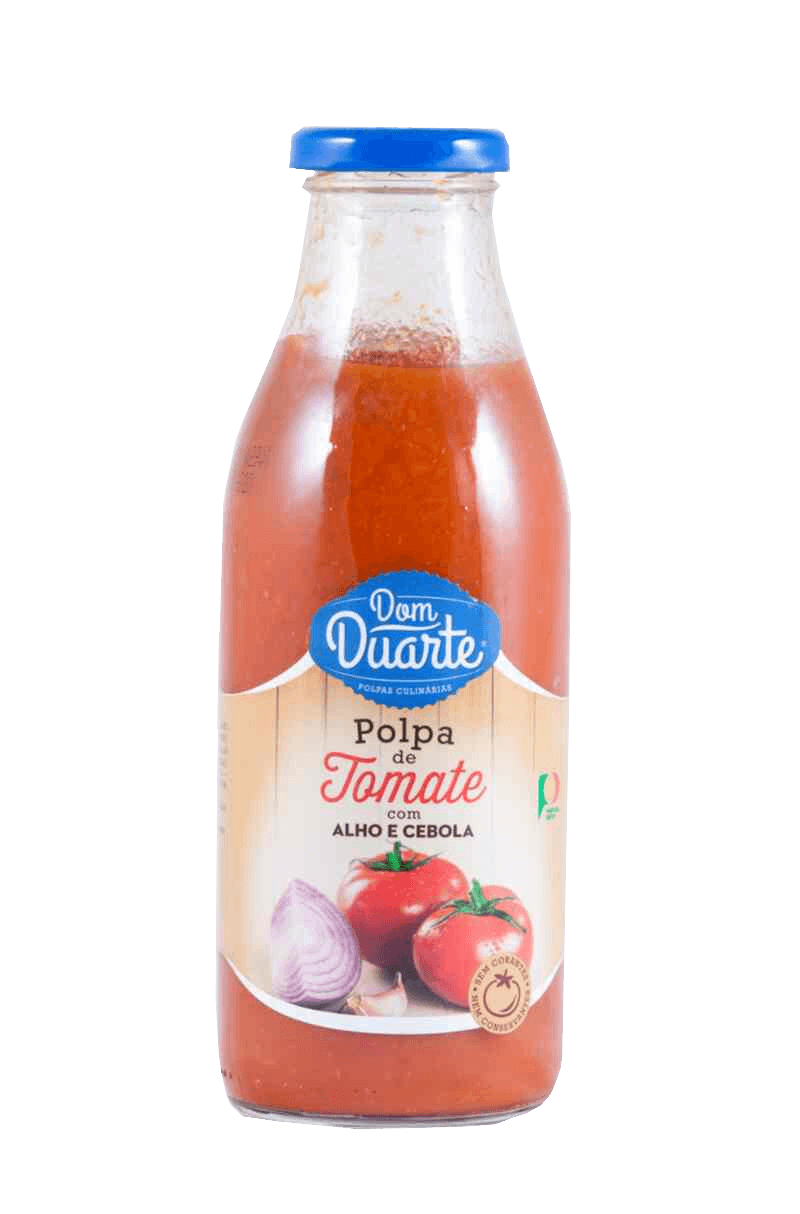 Polpa de Tomate com Alho e Cebola 500ml - Dom Duarte