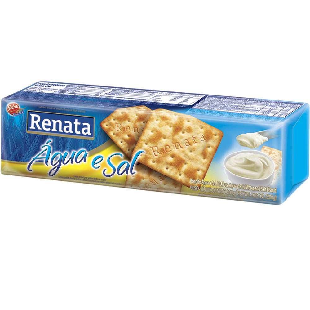 Biscoito Água E Sal Renata 200gr