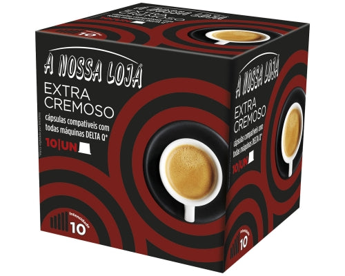 Café Extra Cremoso Compatível C/Delta Q 10un - A Nossa Loja
