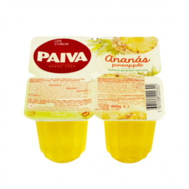 Gelitina Paiva Ananás 4x100gr