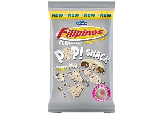 Snacks Pop Choc Filipinos Branco 80gr - Artiach