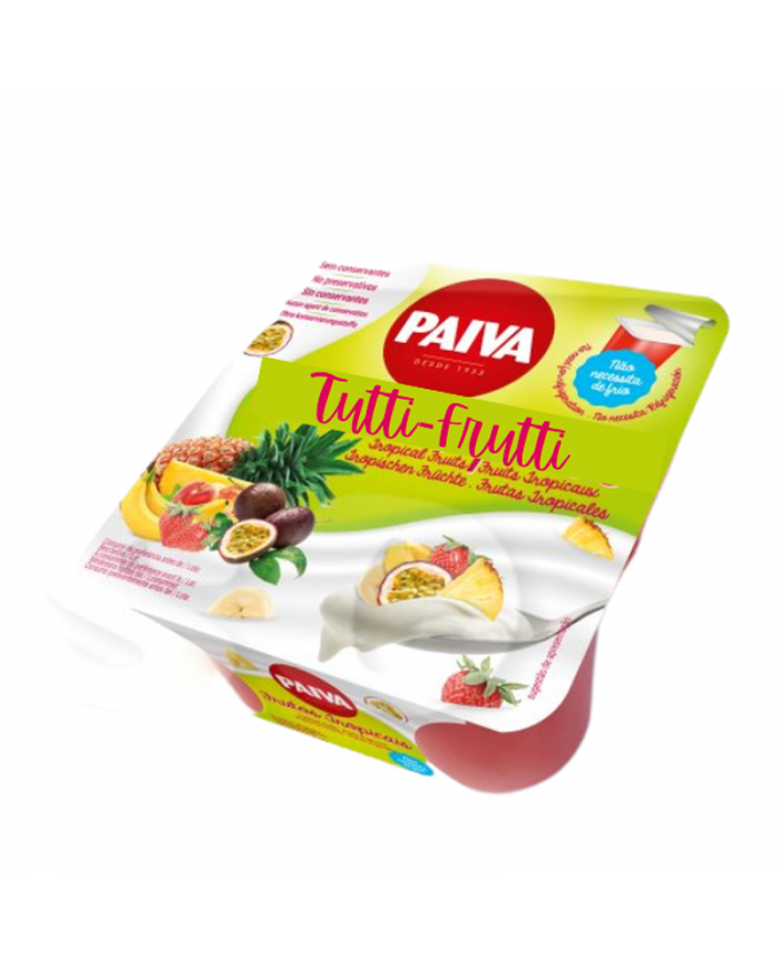 Iogurte Paiva Tutti-frutti 4x100gr