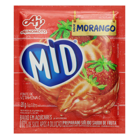 Refresco Mid Morango 20gr