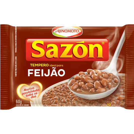 Tempero Para Feijão Sazón 60gr